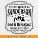 Sanderson Bed and Breakfast SVG Sanderson Sisters SVG Hocus - Etsy
