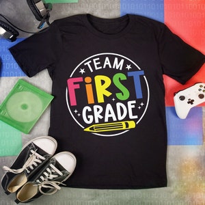 Team First Grade SVG First Grade Shirt Svg1st Grade Gift - Etsy