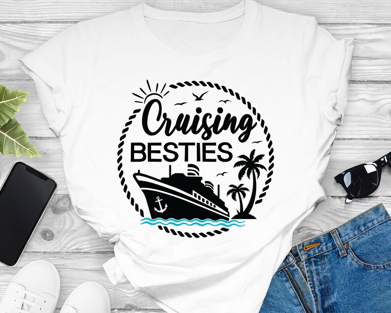 Cruise SVG Cruising Besties Svg Friends Cruise Shirts SVG Etsy
