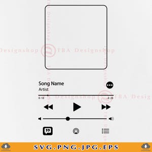 Audio Control Buttons Svg, Spotify Style Play Pause Buttons, Apple ...