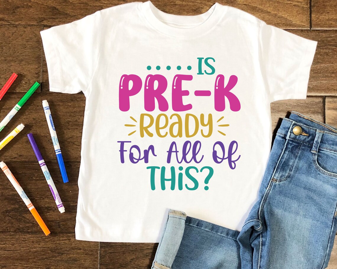 Prek SVG is Prek Ready for All of This Preschool SVG Etsy