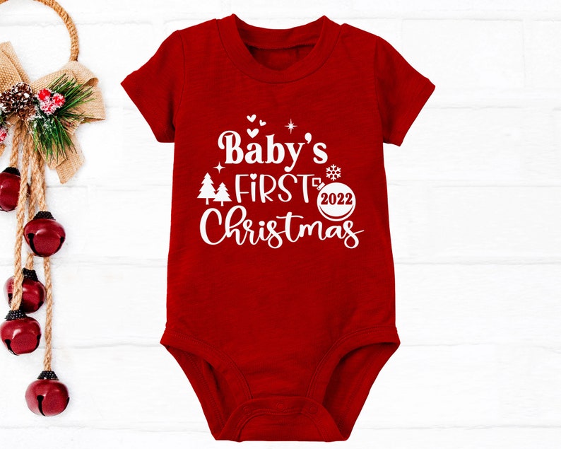 First Christmas Family Shirts SVG First Christmas as Mom Dad - Etsy