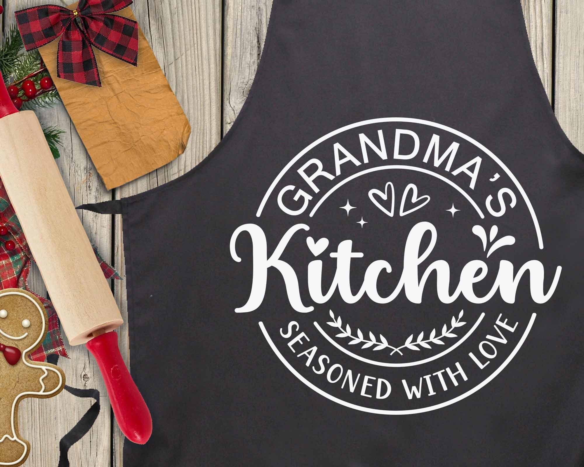 Grandma's Kitchen Svg, Grandma Svg Files Graphic by Chamsae Studio ·  Creative Fabrica