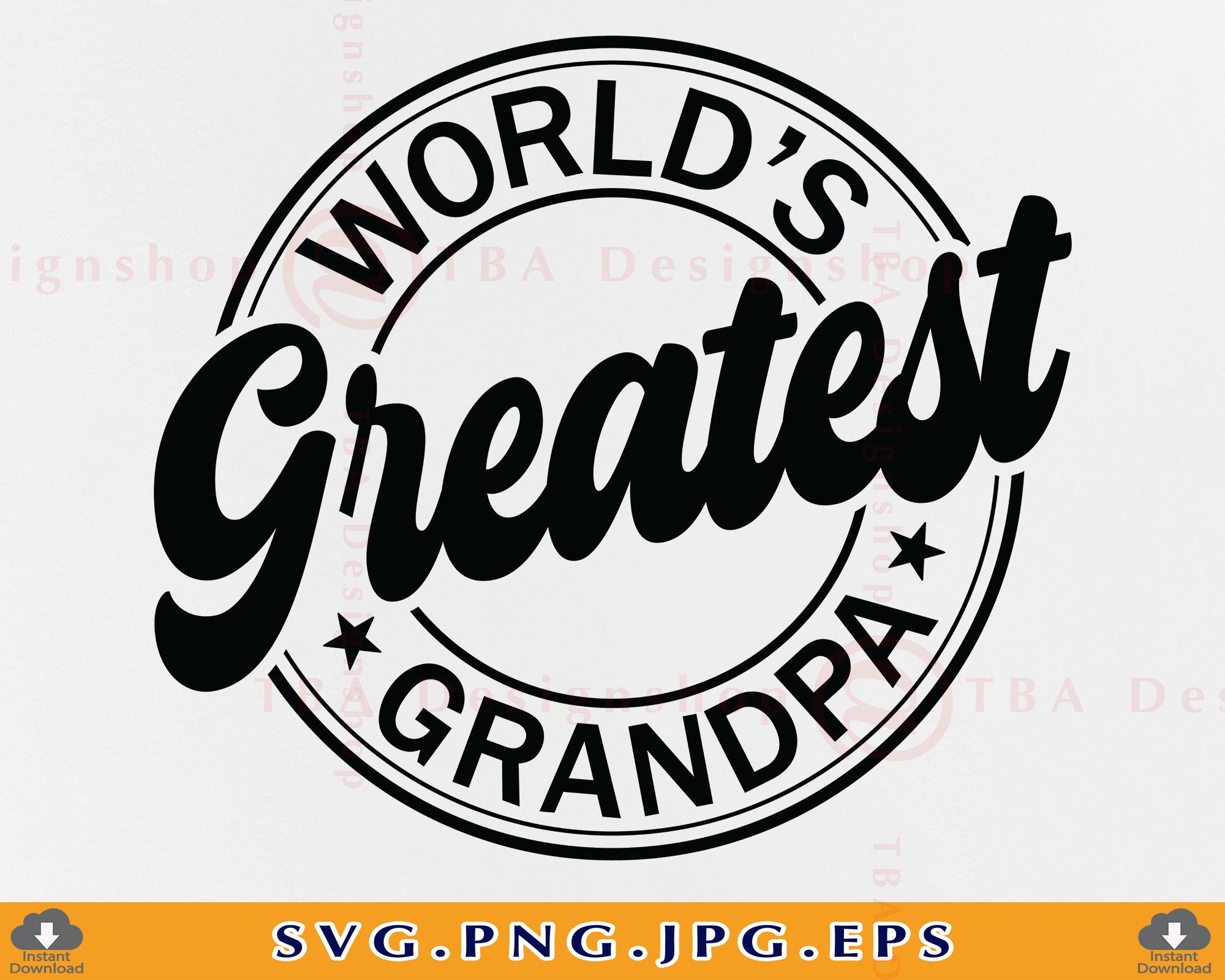 Grandpa SVG World’s Greatest Grandpa SVG Grandpa Gift - Etsy UK