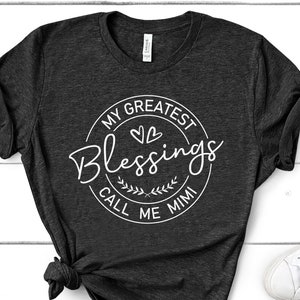 My Greatest Blessings Call Me Mimi SVG, Grandma Gifts SVG, Nana Svg ...