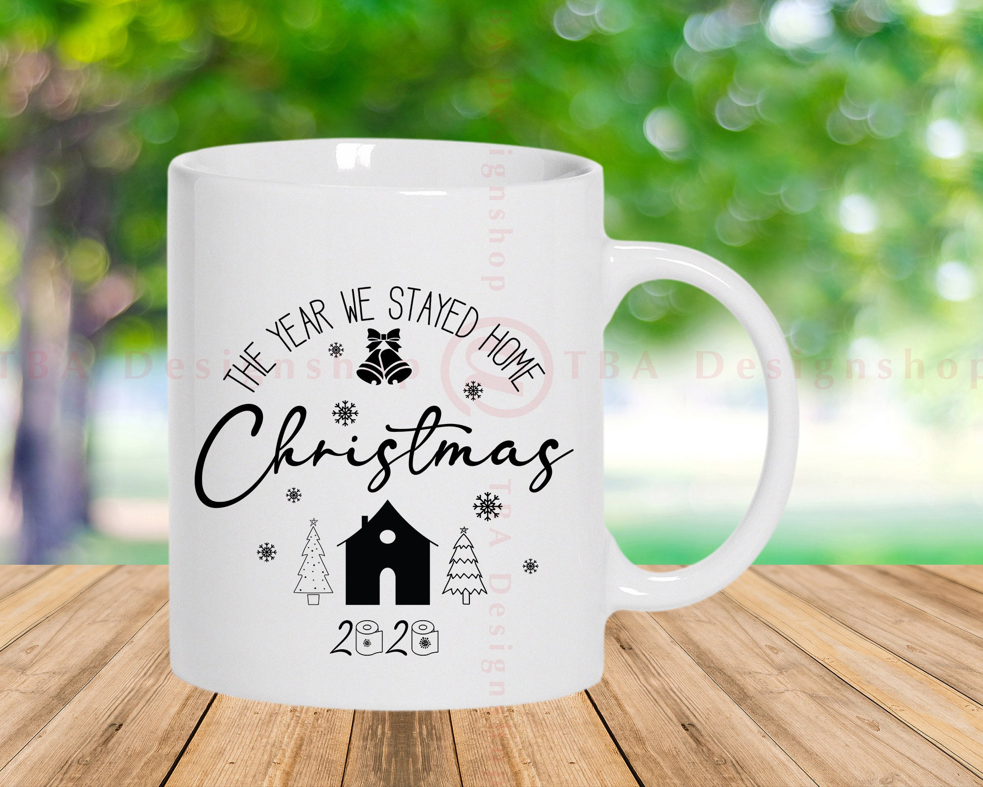 Download The Year We Stayed Home Christmas 2020 Svg Quarantine | Etsy