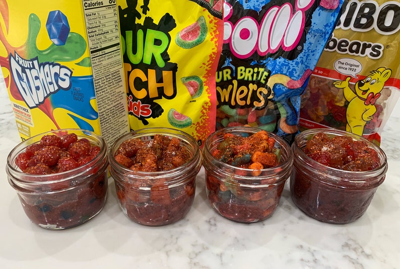 Chamoy Tajin Mexican Gummy Candy | Etsy
