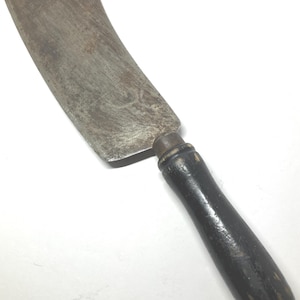Vintage Rare 12&quot; Terrier Cutlery Company Meat Cleaver with 5&quot; Blade