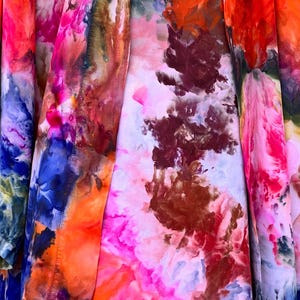 Ice Dyed Robe - Hand Dyed, Custom Color