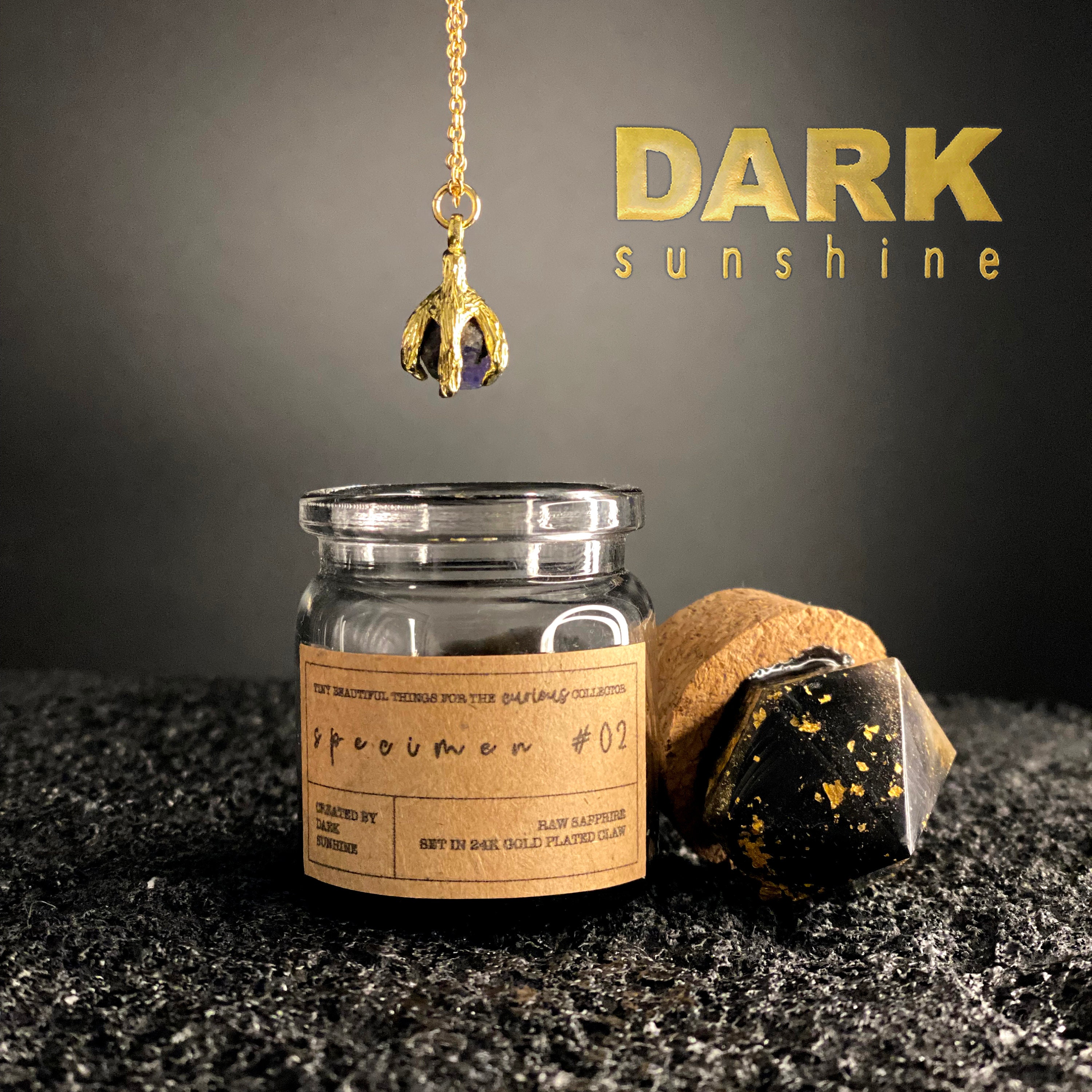 Bluestone gold pendant deals