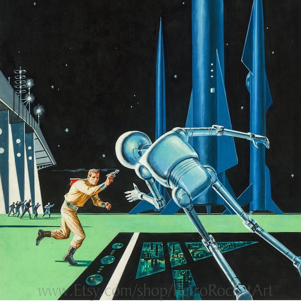 Stepsons of Terra – Vintage Science Fiction Art