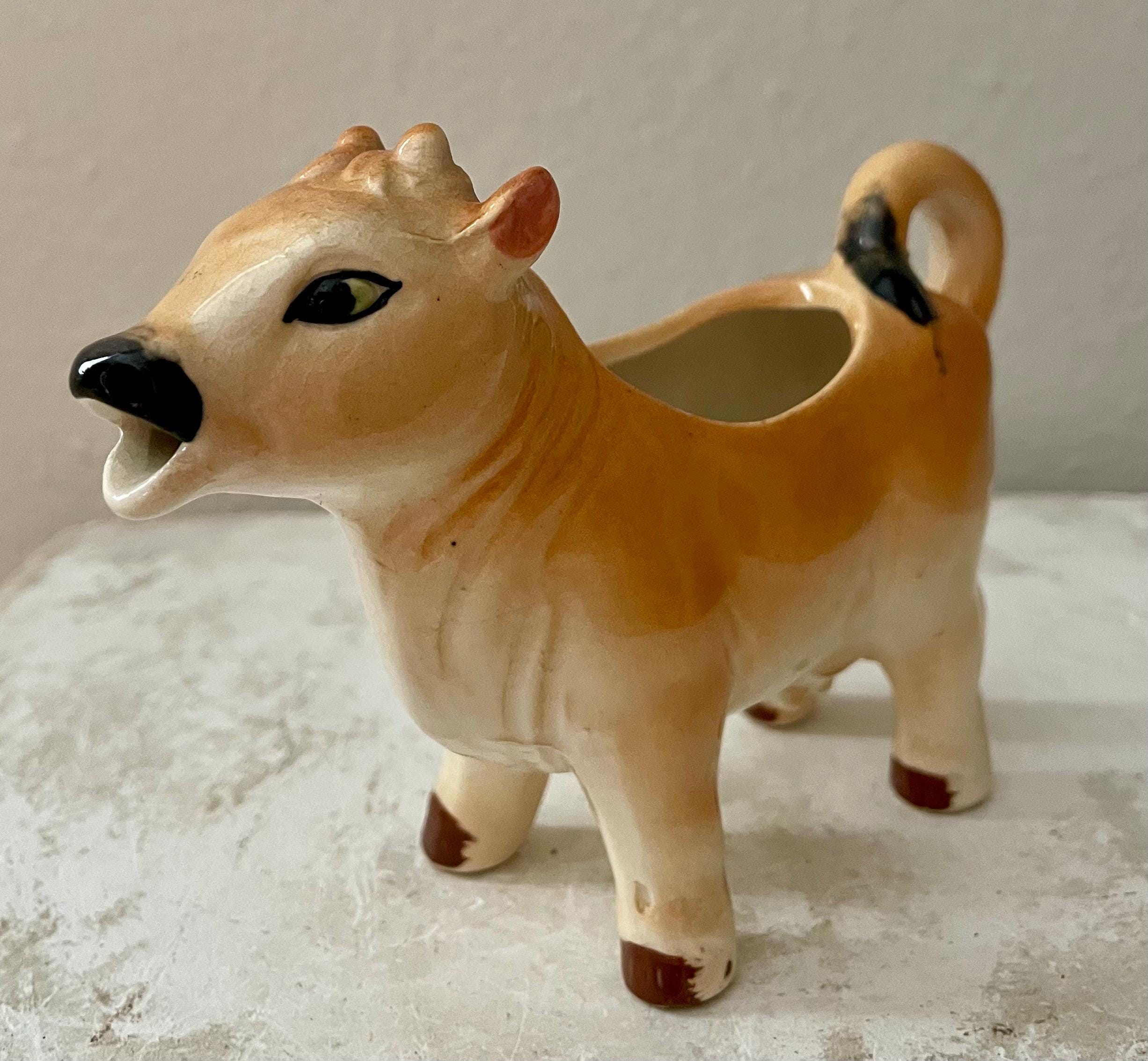 Vintage Cow Creamer From Japan - Etsy