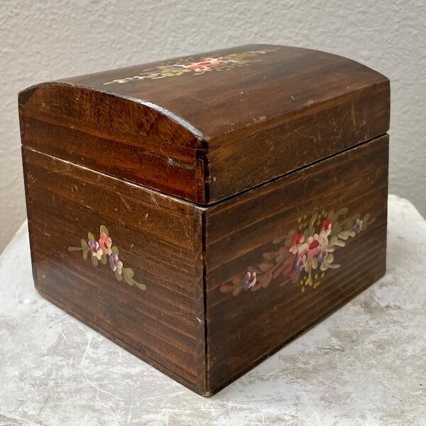 Vintage Recipe Box Etsy