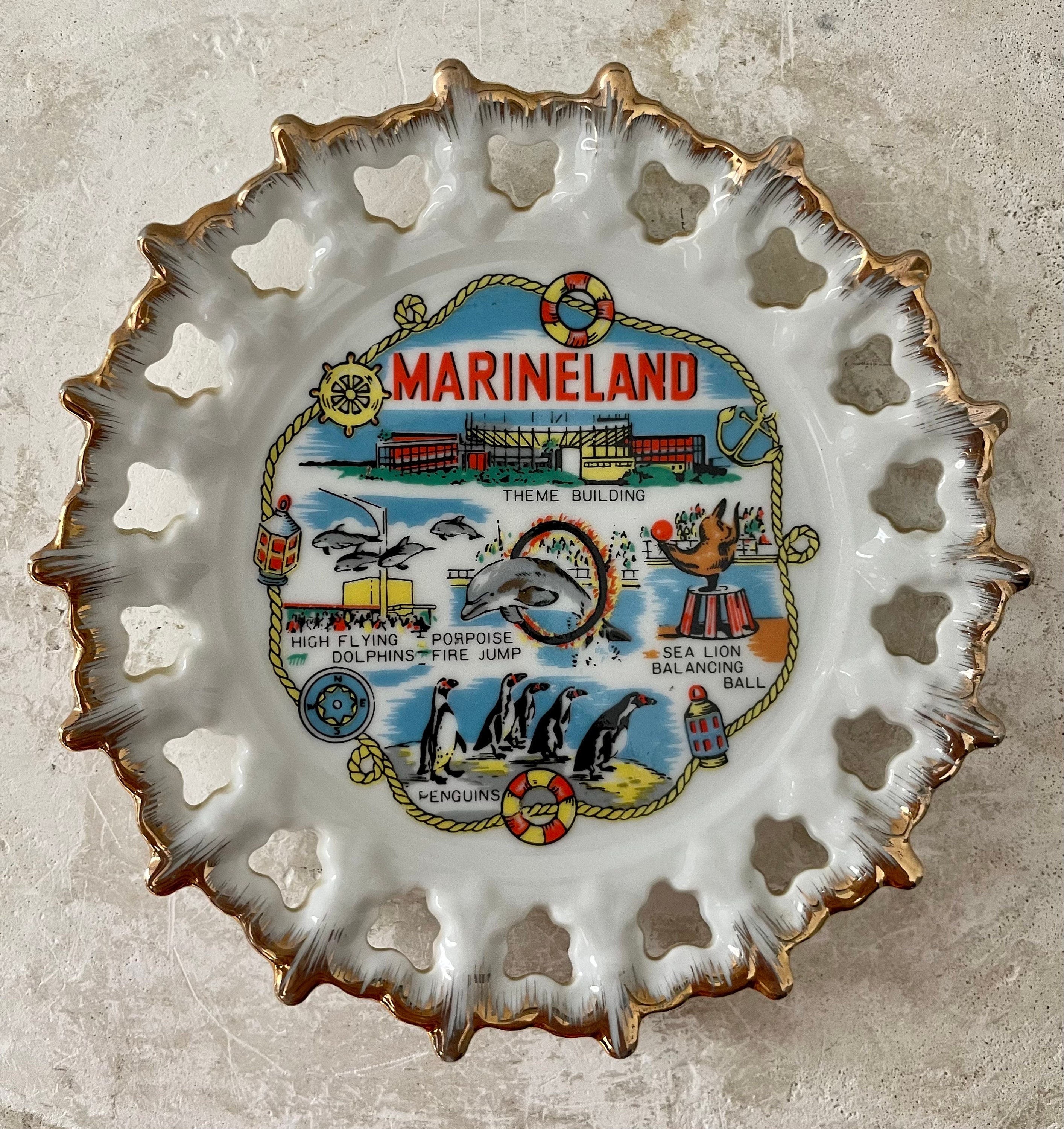 Custom Photo/text Decorative Plate With Stands and Gold Rims