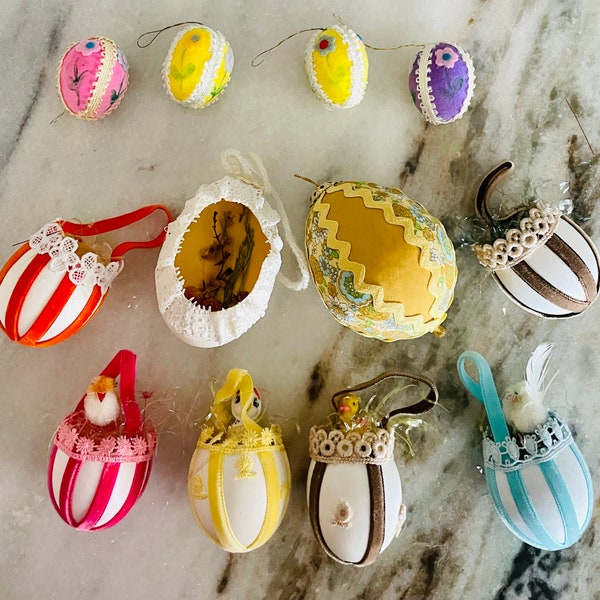 Egg Shell Ornaments Etsy