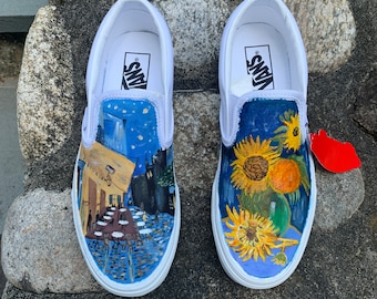 painted vans shoes