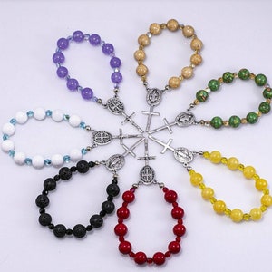 Mini Pocket Rosary, Purse Rosary, Finger Rosary, Volume Discount