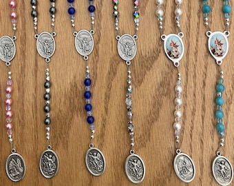 St. Michael Chaplet (6 mm bead, 6 choices)