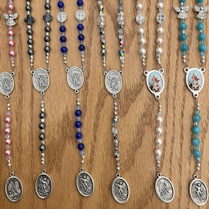St. Michael Chaplet (6 mm bead, 8 choices)