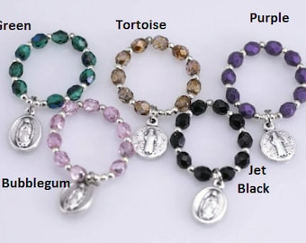 Custom Rosary Rings (Choice of 14 colors, Volume Discounts)