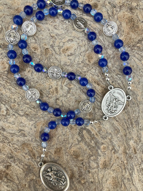 St. Michael Chaplet (6 mm bead, 6 choices)