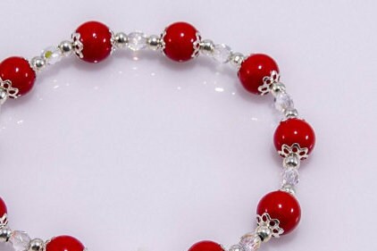 Red Holy Spirit Confirmation Rosary Bracelet | Etsy Red Holy Spirit Confirmation Rosary Bracelet | Etsy