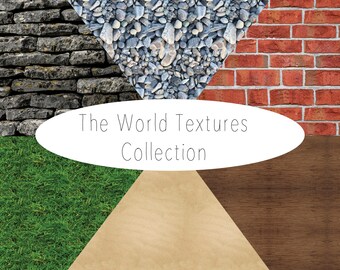 World Textures 100% Cotton 112cm Wide Digitally Printed Fabrics for Quilting, and Craft Projects