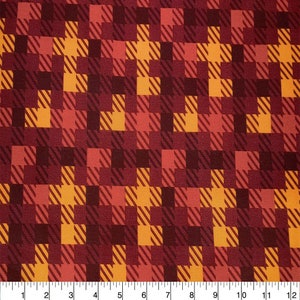 The Craft Cotton Co- Multi Plaid Cotton Print Fabric by Metre/Half Metre/Fat Quarter 100% Cotton Sewing Patchwork Quilting Cotton Fabric