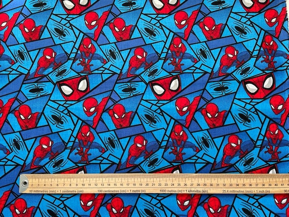 Spiderman - fabric by meter