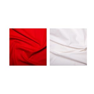 Rose & Hubble 100% Cotton Plain Cotton Poplin Fabric 112cm Wide Digital Cotton for Crafting, Sewing, Patchwork, Dressmaking