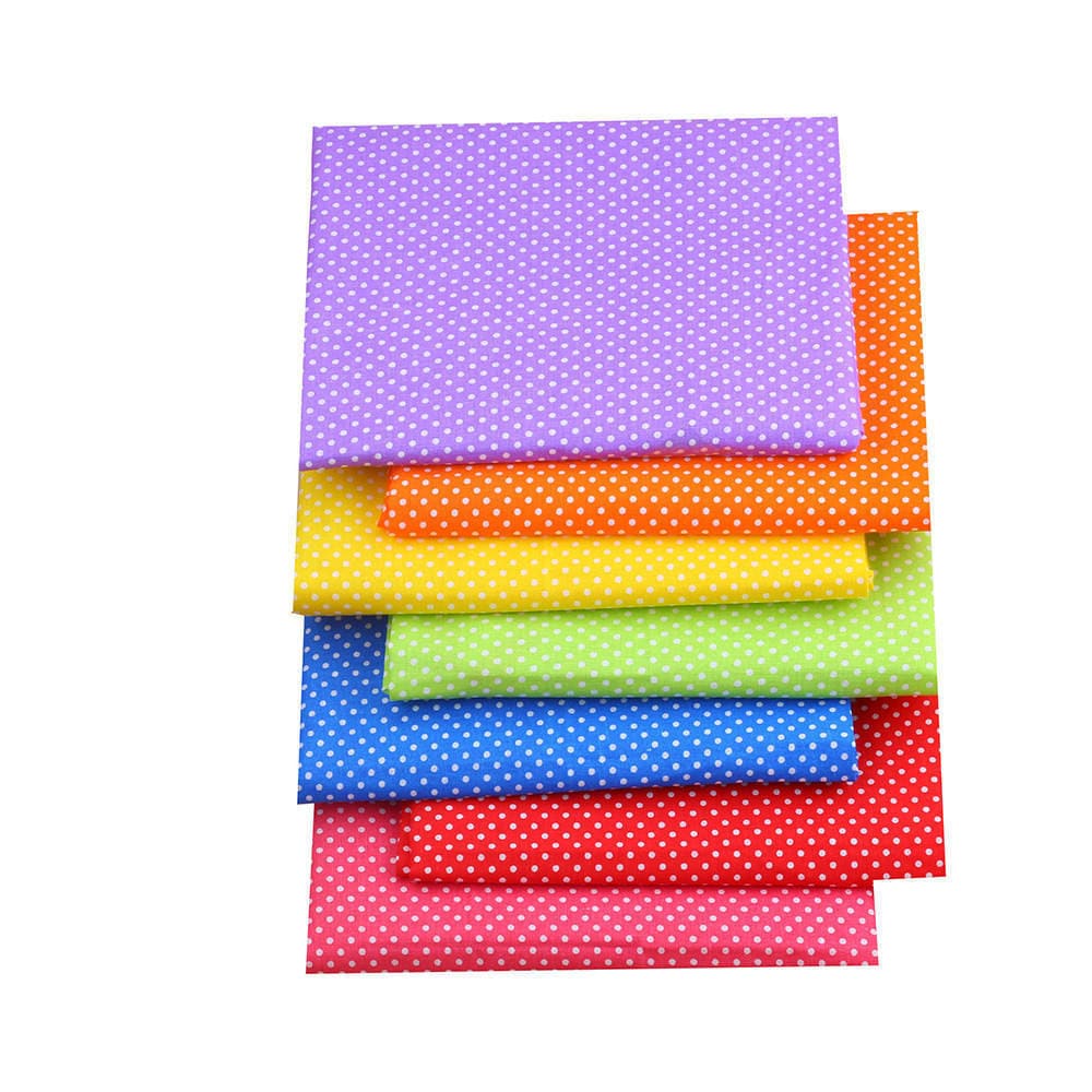 CraftsFabrics - 20 Rotoli Di Tessuto Pre-tagliati In 100% Cotone, 6 X 90 Cm, Per Trapunte, Scrapbooking, Cucito, Arte E Artigianato, Patchwork, Collage (blu