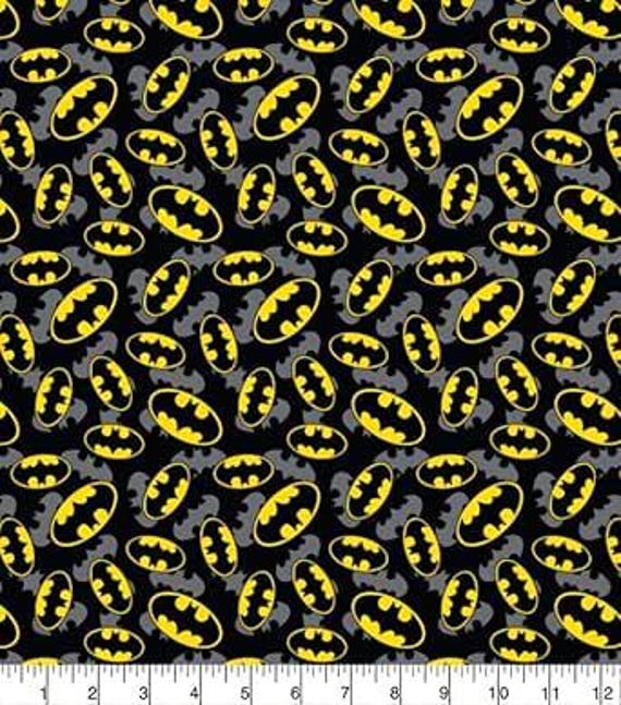 Batman Fabric - DC Comics Fabric 110cm Wide 100% Cotton Choice of