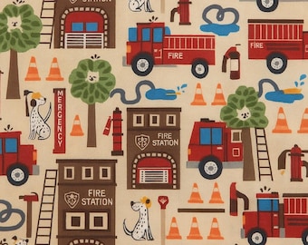 The Craft Cotton Co. 100% Cotton Search and Rescue Fabric 110cm Wide Fabric for Crafting, Sewing, Quilting, Home Decor