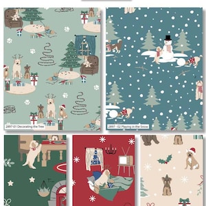 Freddie & Friends Together at Christmas Fabric by Metre/Fat Quarter 100% Cotton Kid&#39;s Fabric Quilting, Sewing, Dressmaking Fabric (2897)