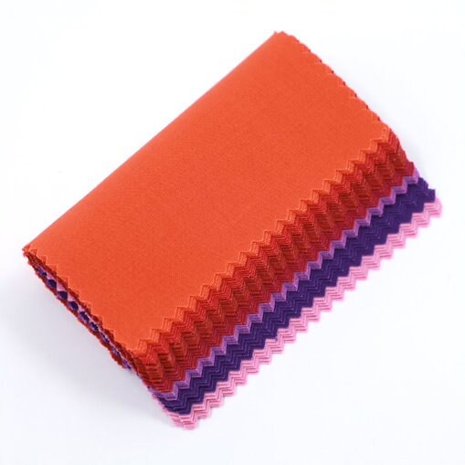 CraftsFabrics - 20 Rotoli Di Tessuto Pre-tagliati In 100% Cotone, 6 X