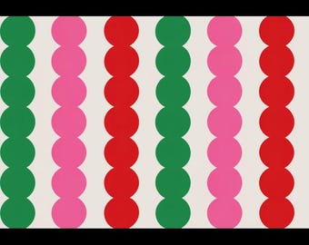 Little Johnny Carnival Beads Digital Cotton Fabric 150cm Wide 100% Cotton Fabric Ideal for Crafts, Sewing, DIY Projects
