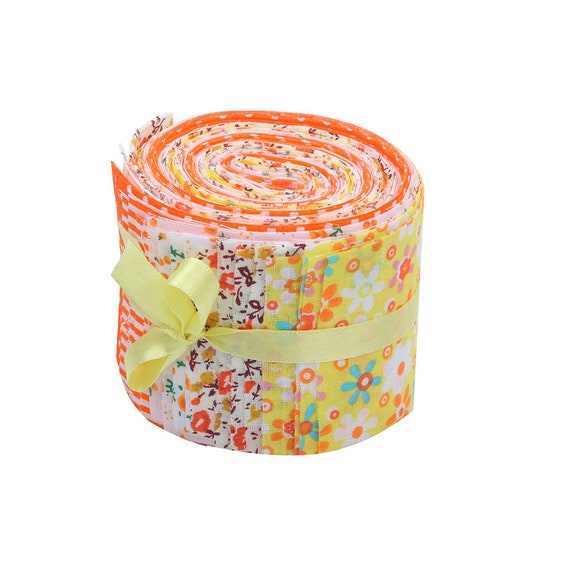 Jelly Rolls Strips 2.4'' Pre-Cut Fabric Collection, 100% Cotton –  CraftsFabrics
