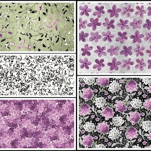 Fabric Editions Vintage Floral 100% Cotton Prints - Perfect for Crafting and Sewing