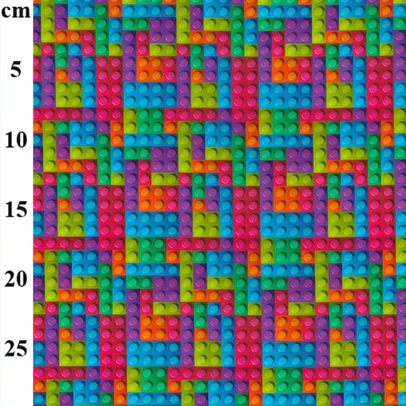 Lego cotton fabric by the yard new arrivals