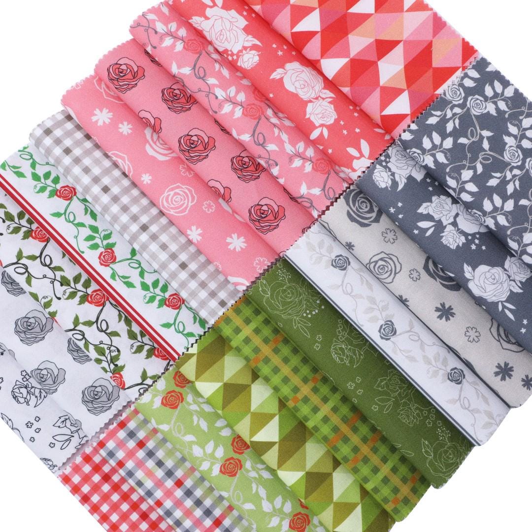 Rotoli di gelatina in tessuto Quilting | Rotolo di cotone morbido per