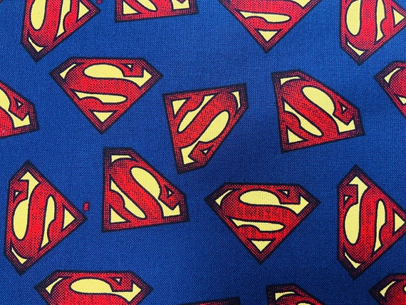 Superman fabric cheap