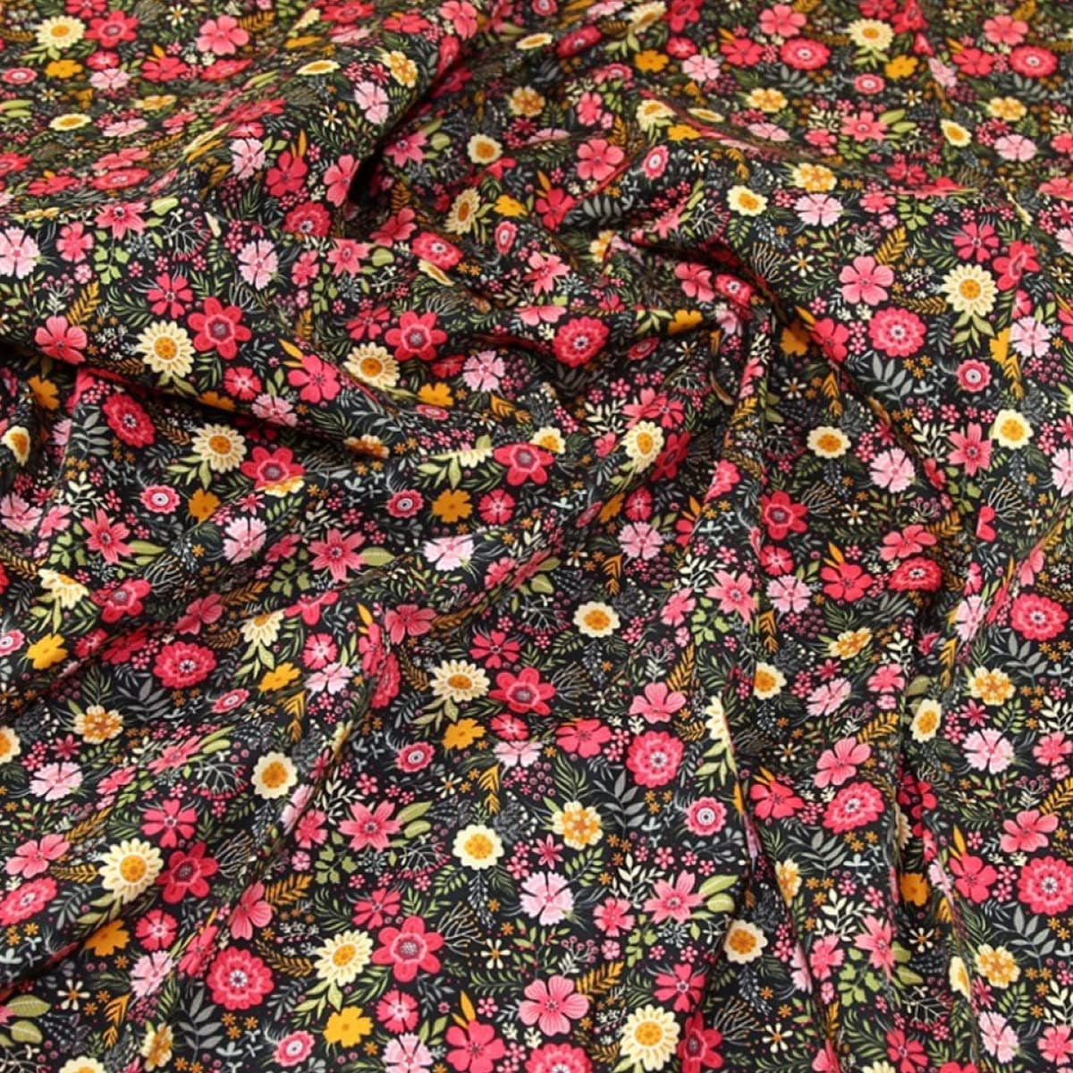 Soimoi - Tela de algodón de popelín, diseño de leopardo