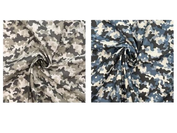 Crafty By Chatham Glyn カモフラージュ 100% コットン 幅140 cm 