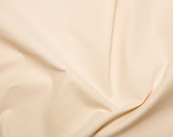 Tecido de chita liso 100% algodão tecido de teste não branqueado 63 "/160 cm rascunhos extra largos para forros de cortina, sacolas, arte e artesanato