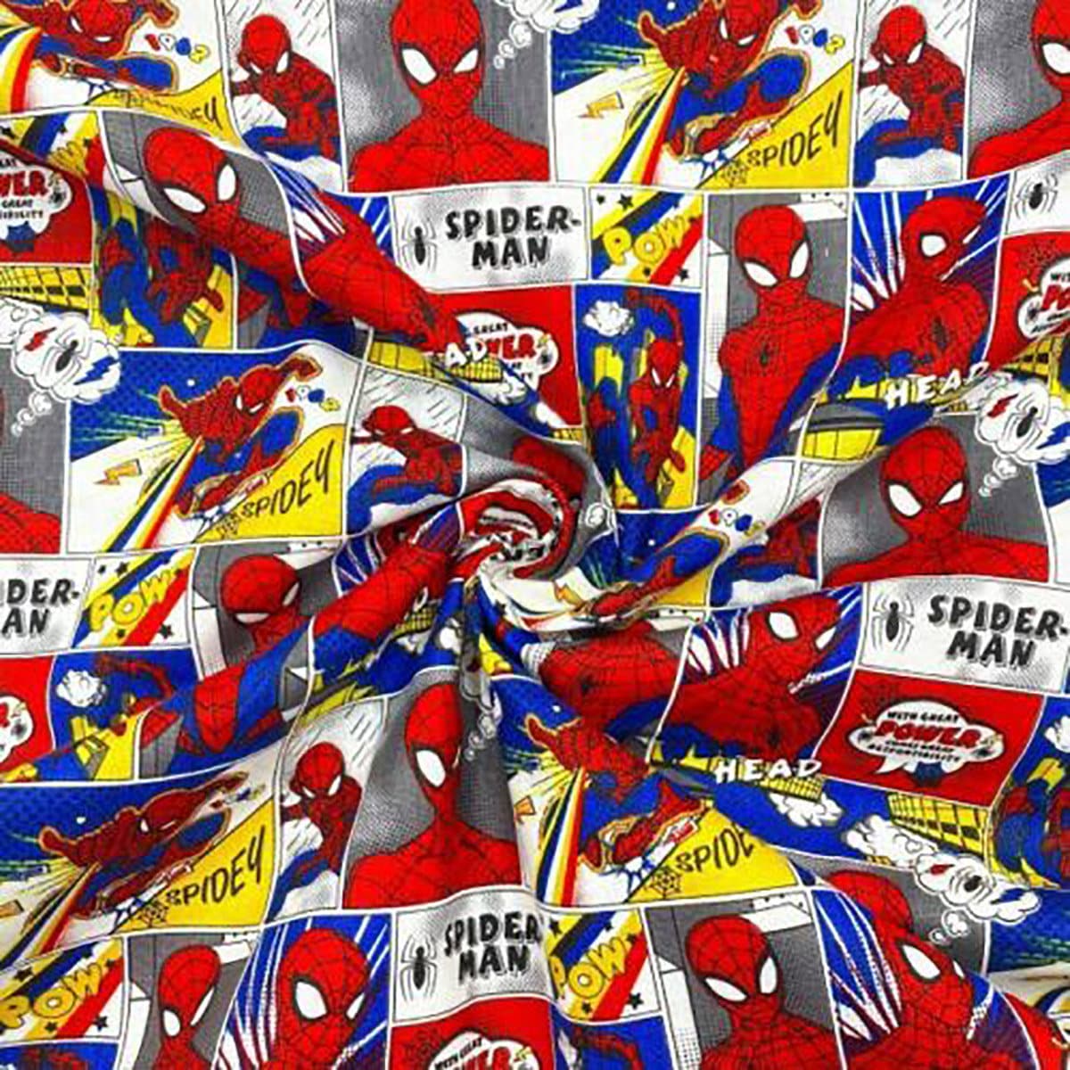 Tela De Disney, Telas De Marvel, SUPERHEROES MARVEL, Telas Para Manualidades, Labores, Telas Por Metros, 1 Metro X 140 Cms