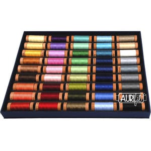 Best Selection Collection By Aurifil 45 Small Spools Ideal for Sewing, Quilting, Stitching
