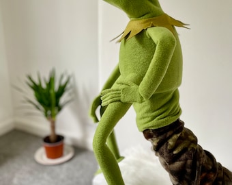 Kermit Frosch Handpuppe, Muppet, Replik, 1:1