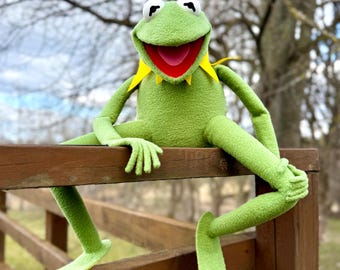 Professional Kermit the Frog Puppet Replica - Etsy