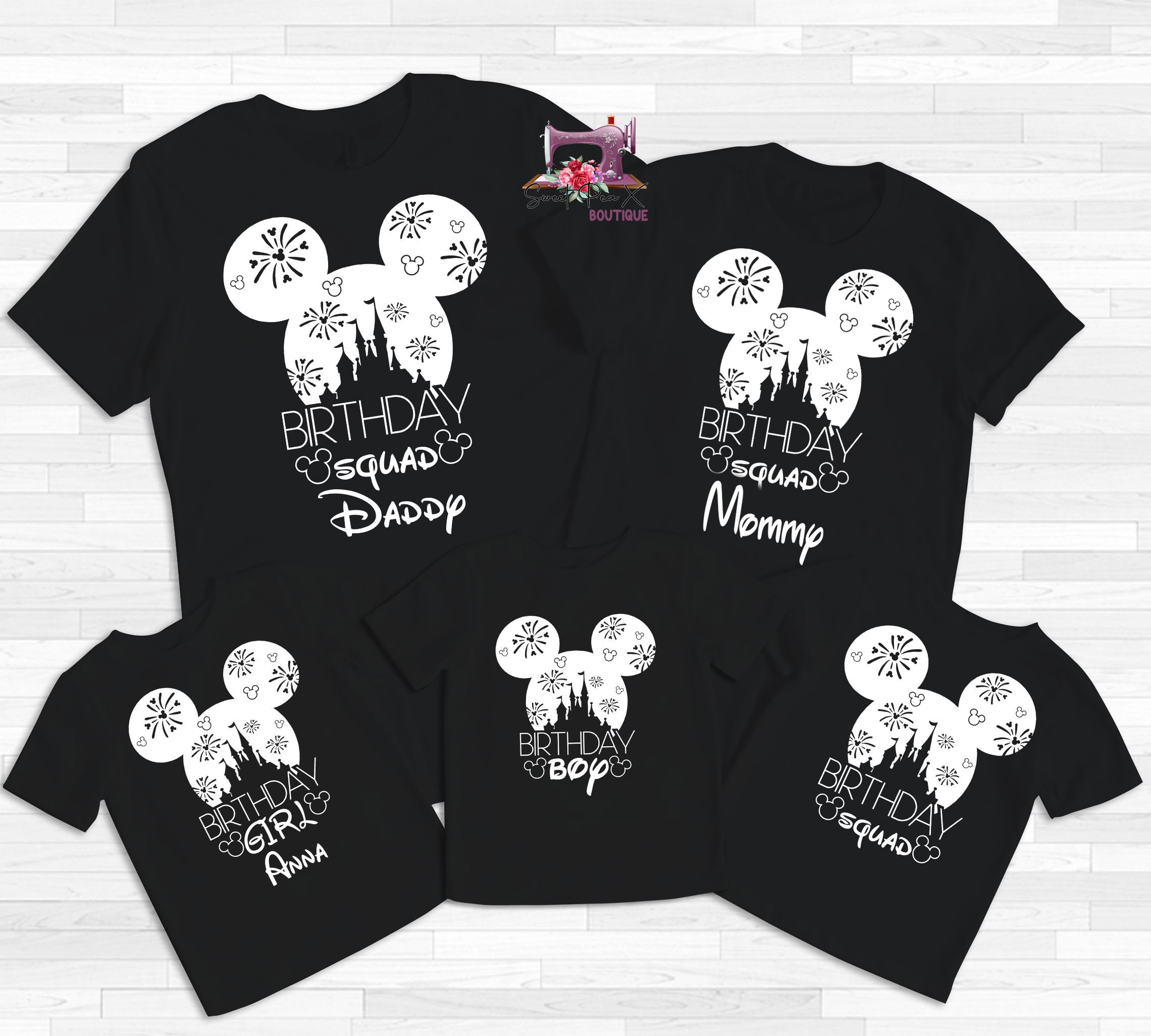 Disney Birthday Shirt, Disney Birthday Family Shirts
