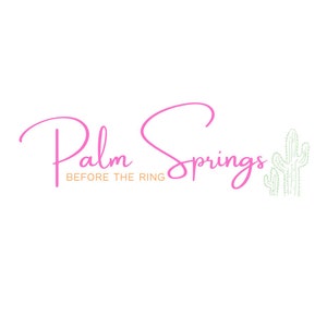Palm Springs Bachelorette Logo